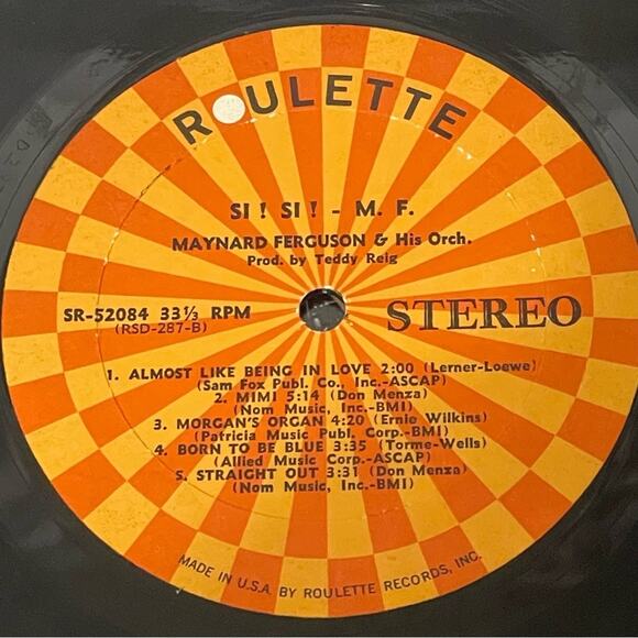 Maynard Ferguson And His Orchestra Si! Si! - M.F. Vinyl Album - Picture 6 of 10